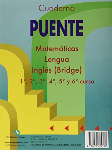 Cuaderno De Matemáticas. Puente 3Er Curso Primaria. Ejercicios Básicos Para Preparar El Paso A 4º Curso