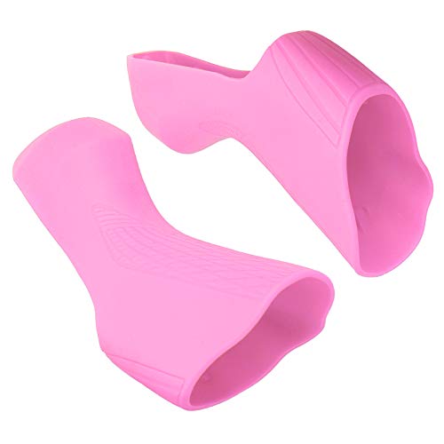 Cubierta de Palanca de Freno de Cambio de Bicicleta, Cubierta de Palanca de Freno, Cubierta de Palanca de Cambio de Bicicleta de 3 Colores 11cm 51g Dureza elástica para(Pink)