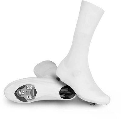 Cubrezapatillas GripGrab RaceAero TT Raceday (licra) SS21 - Blanco, Blanco