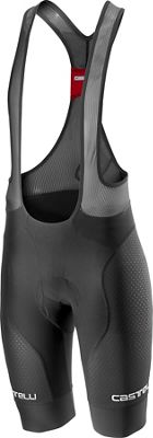 Culotte corto con tirantes Castelli Free Aero Race 4 Team - Gris oscuro, Gris oscuro