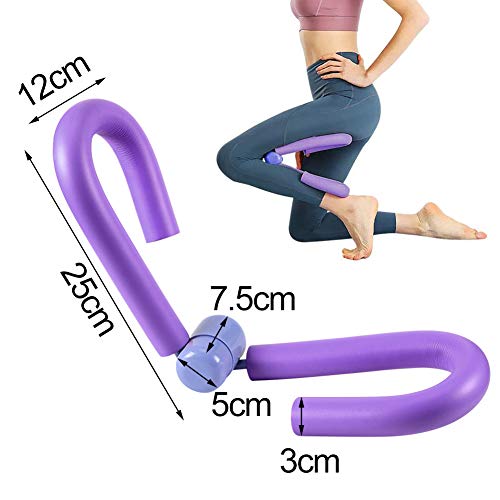 CYSJ 1 PCS Ejercitador de Muslos, Muscular de Piernas Entrenamiento en Casa, Entrenador Multifuncional de Muslos Dispositivo, Equipo de Deporte en hogar, Gimnasio Yoga Adelgazamiento Entrenamiento