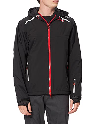 Damart Sport Veste Activ 10000 Doublée Thermolactyl Chaqueta de Senderismo, Negro Negro 38568-17010, L para Hombre