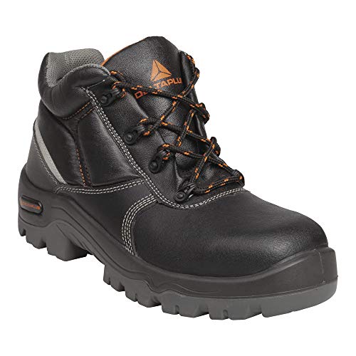 Delta plus calzado - Bota piel crupon pigmentada 42 negro