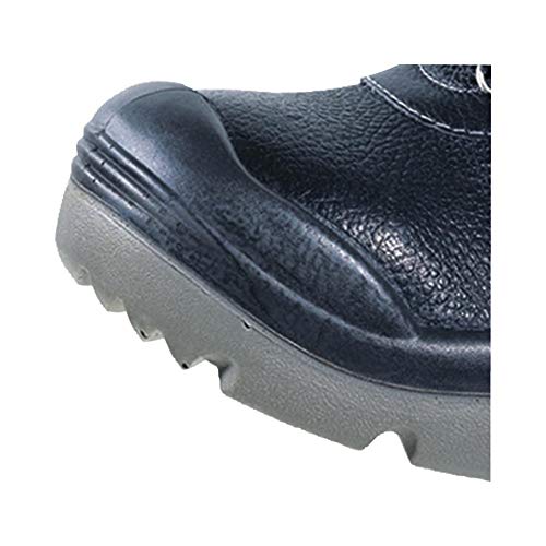 Deltaplus SAUL2S3NO42 - Botas altas de piel granulada pigmentada - S3 SRC, color negro, talla 42