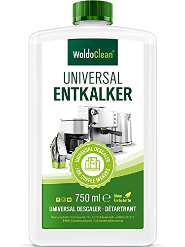 Descalcificador para máquinas de café - 750ml compatible con todas las máquinas