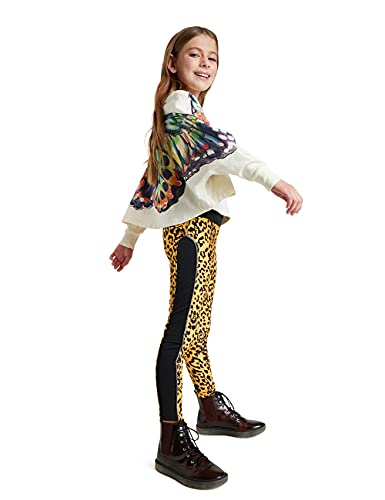 Desigual Leggins_Leo Leggings, Amarillo, 7 años para Niñas