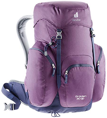 Deuter Gröden 30 SL Mochila de Senderismo, Women's, Plum-Navy, 30 L