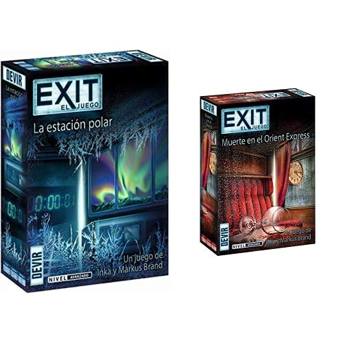 Devir Exit: La estación Polar, Ed Español (BGEXIT6) + Exit: Muerte En El Orient Express, Ed Español (Bgexit8)