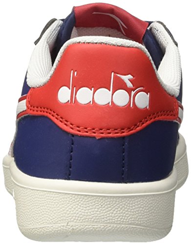 Diadora Game P GS, Zapatillas de Gimnasia Hombre, Azul (BLU Estate Rosso Carmine), 38.5 EU