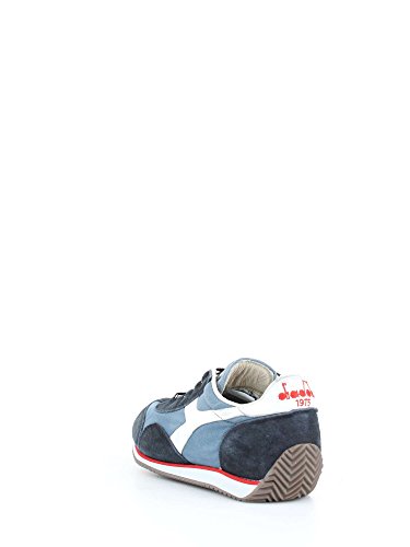 Diadora Heritage Scarpe Equipe Stone Wash 12 Sneaker Uomo 201-156988 Equipe C4802 Blu Primavera Estate 2018