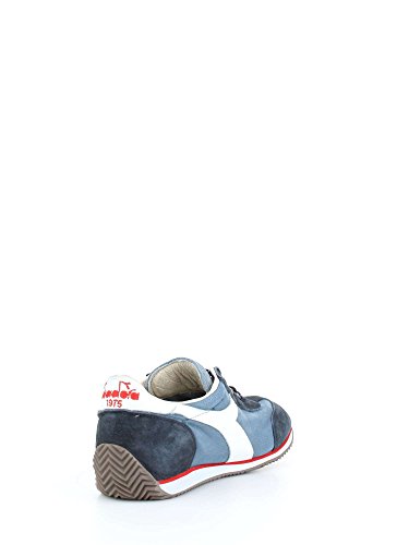 Diadora Heritage Scarpe Equipe Stone Wash 12 Sneaker Uomo 201-156988 Equipe C4802 Blu Primavera Estate 2018