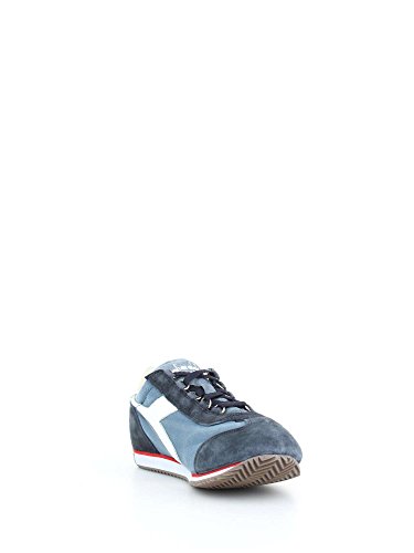 Diadora Heritage Scarpe Equipe Stone Wash 12 Sneaker Uomo 201-156988 Equipe C4802 Blu Primavera Estate 2018