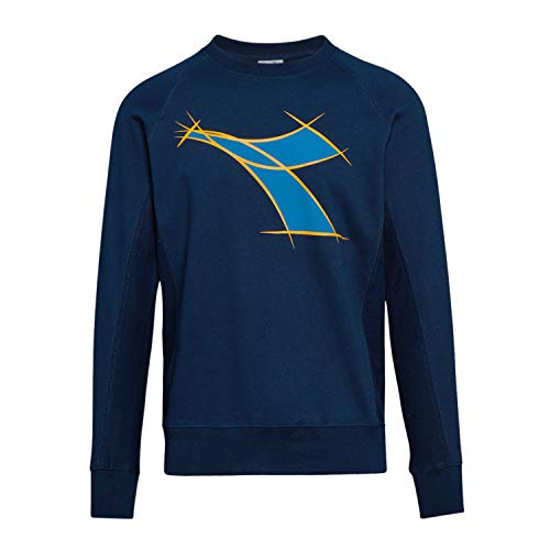 Diadora - Vellón Crewneck Sweat FREGIO para Hombre (EU L)