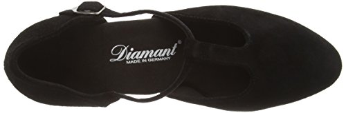 Diamant Diamant Damen Tanzschuhe 053-014-001 Zapatos de baile - standard & latino Mujer, Negro (schwarz), 39 1/3 EU (6 UK)