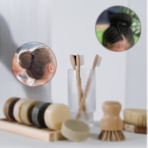 DILISEN Máquina para Hacer moños Extra pequeños para niños, 6 Piezas de moño en Forma de moño con moño para niñas, Mini Molde para Mocas para Cabello Corto y Delgado (tamaño pequeño de 2,4 Pulgadas,