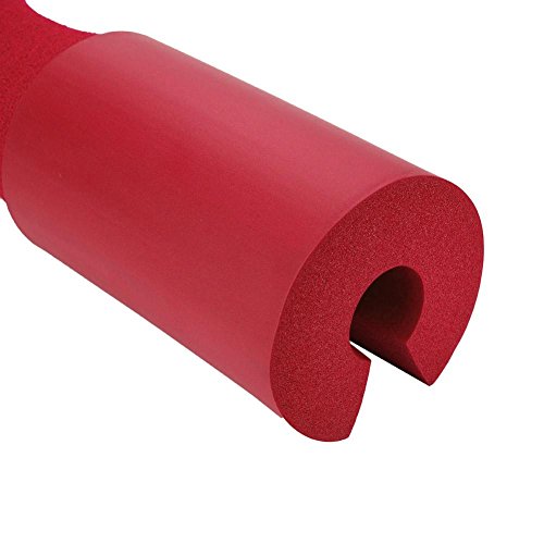 Dilwe Barbell Squat Pad, espuma portátil cuello hombro protector de levantamiento de pesas para barras estándar y olímpicas (1,5 cm)