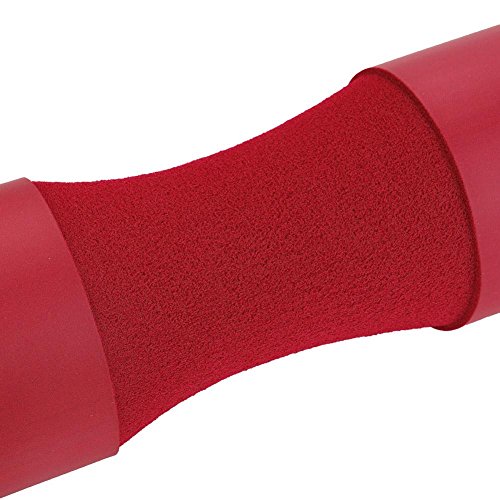 Dilwe Barbell Squat Pad, espuma portátil cuello hombro protector de levantamiento de pesas para barras estándar y olímpicas (1,5 cm)