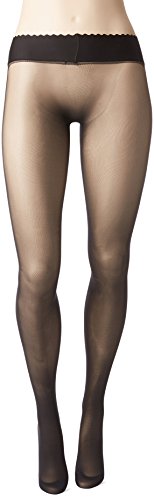 Dim Body Touch Panty Nude Sensation sin Costuras Medias, 30 DEN, Negro (Negro 127), Medium (Tamaño del Fabricante:3) para Mujer