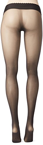 Dim Body Touch Panty Nude Sensation sin Costuras Medias, 30 DEN, Negro (Negro 127), Medium (Tamaño del Fabricante:3) para Mujer