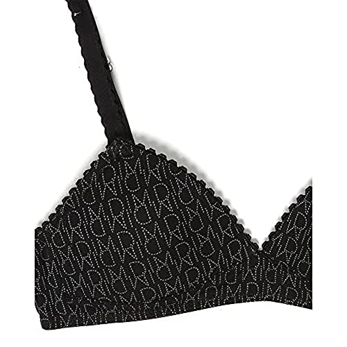 DIM Sujetador de niña padded sin aros de microfibra Negro Talla 80A