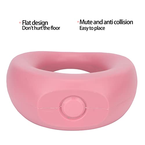 Dioche Fitness Kettlebell Reducción de Peso, Equipo de Gimnasio en Casa, Corrección de la Postura de la Espalda Mala, Kettlebell Rosa para Mujeres, Niños, 2,5 Kg