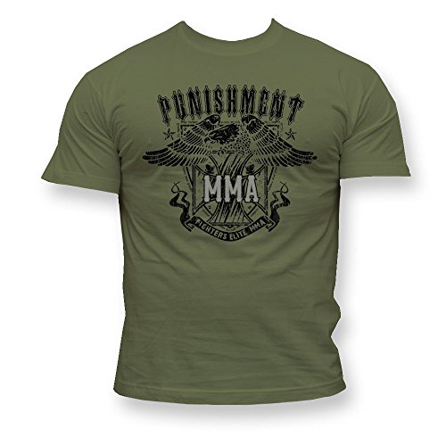 Dirty Ray MMA Punishment Camiseta Hombre K46 (M)