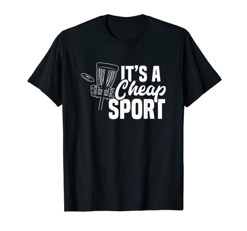 Disc Golf es un deporte barato Frisbee Frolf Disc Golf Camiseta