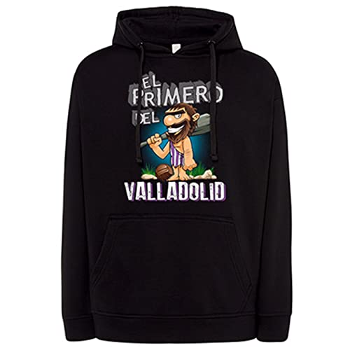 Diver Bebé Sudadera Frase el Primero del Valladolid para hincha de su Equipo de fútbol - Negro, XS