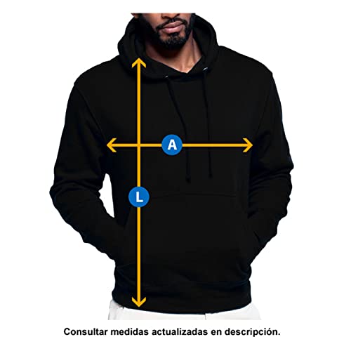 Diver Bebé Sudadera Nacida para ser una Boquerona para aficionada al fútbol de Málaga - Negro, XL