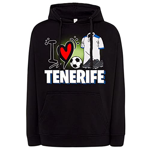 Diver Bebé Sudadera para Enamorado de su Equipo de fútbol de Tenerife - Negro, L