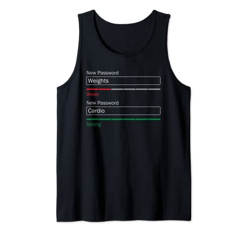 Divertido Cardio Vs Pesas Aeróbico Ejercicio Entrenamiento Meme Regalo Camiseta sin Mangas