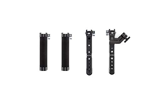 DJI R Empuñadura Doble Giratoria - Permite Soportar DJI RS 2/DJI RSC 2 con Diferentes Configuraciones, Puertos NAR, Compatible con DJI RS 2 y DJI RSC 2