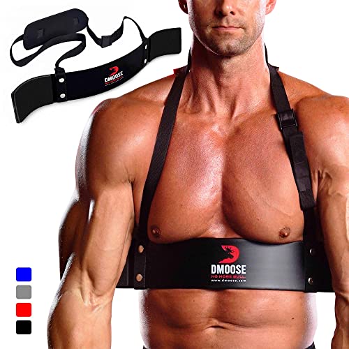 DMoose Fitness Brazo Curl Blaster Grosor Calibre Remaches de Aluminio – Mejorar definición y Fuerza Muscular en Tus Brazos