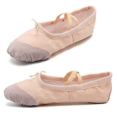 DoGeek Transpirable Zapatos de Ballet Zapatillas de Ballet de Danza Baile para Niña