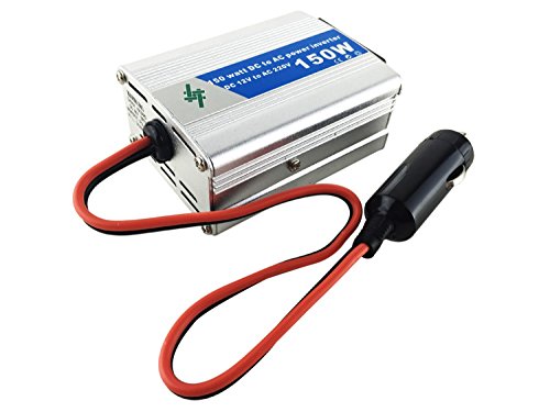 DollaTek 150W Inversor DC 12V a AC 220V Fuente de Alimentación Adaptador/Cargador para el Auto para Notebook, iPad, Smartphones, iPhone, Camping, Cámara Digital, Productos Electrónicos