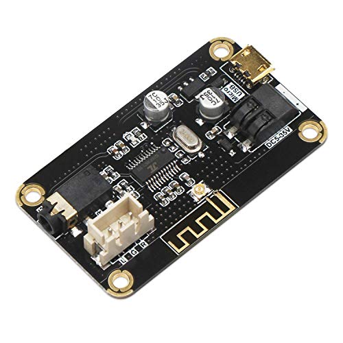 DollaTek Módulo de recepción Bluetooth, Tablero Receptor de Audio estéreo Bluetooth portátil AS1711BT DC 5-35V Electrónica inalámbrica Módulo Bluetooth Chip para Auriculares estéreo para el hogar DIY