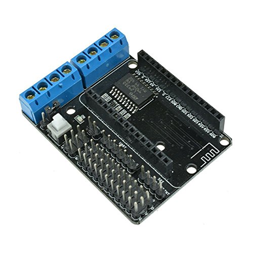 DollaTek NodeMcu Lua ESP8266 ESP-12E CP2102 Junta de Desarrollo y L293D WiFi Motor Drive Placa de expansión Módulo de Escudo para Arduino