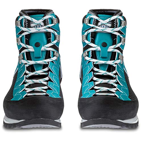 Dolomite Bota TORQ Tech GTX WMN, Botas de montañismo Mujer, Black Jade Green, 40 EU