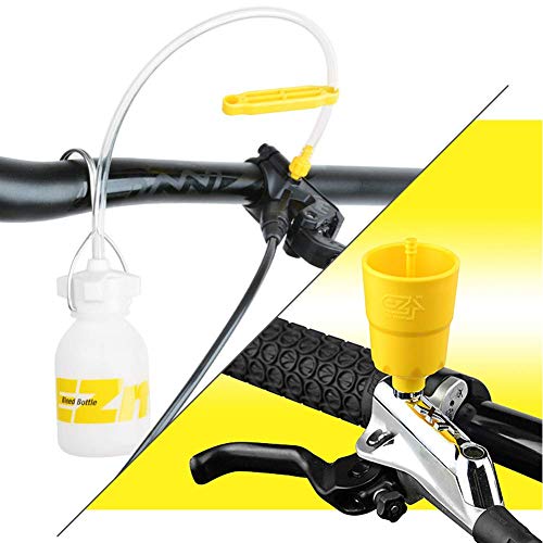 DONEMORE7 Bicicleta Hidráulico Kit de Sangrado Freno, Profesional Bicicleta Aceite Mineral Universal Aceite Disco Freno Herramientas Juego, Sangrante Kit para Magura Serie, Metal/Plástico