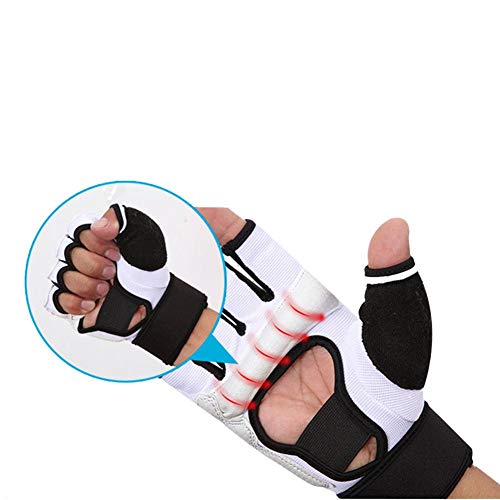 Dough.Q Guantes Saco Boxeo Artes Marciales Taekwondo Lucha Libre Sparring Entrenamiento Mujer Hombre Niño