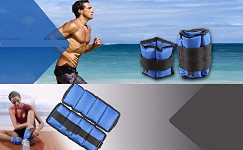 Ducomi Juri Pesas para Tobillos y Muñecas – Tobilleras con Peso para Deportes y Actividad Física - Mejora el Tono Muscular de Las Extremidades Inferiores y Superiores