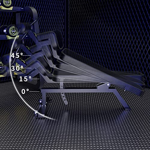 Dumbbell bench Banco de Mancuernas Tabla de músculos Abdominales Ajustable Profesional Tabla de Abdominales Equipo de Gimnasia Comercial para Hombres Tabla de supina para el hogar