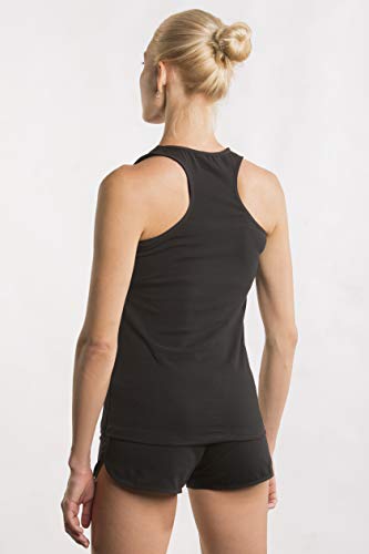 dvillena | Camiseta Gimnasia Ritmica Mazas Mujer Corte Moderno y Espalda Cruzada | Actividades Deportivas o Tiempo Libre, Yoga, Pilates | Camiseta para Entrenar Niñas, Adolescentes o Adultos