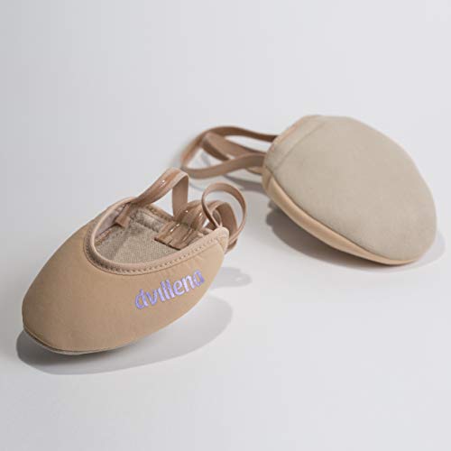 dvillena - Modelo Elite Caricia | Famosa Marca de Punteras de Gimnasia Rítmica Niña y Mujer | Las Puntas Que Usan Grandes Gimnastas Mundiales | Bailarinas Aérobica Deporte Danza Zapatillas Ballet