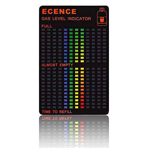ECENCE 1x Magnético Gas Indicador De Nivel Para Gas Combustible Tanque Propano Butano LPG