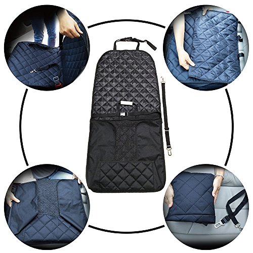 Eightnight mpermeable Antideslizante de Oxford Tela Tapa del Asiento del Animal doméstico Gato del Perro del Asiento Delantero del Asiento con cinturón de Seguridad para vehículos, Camiones SUVs