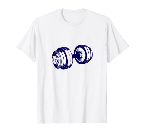 Ejercicios con mancuernas Fitness de musculación Camiseta