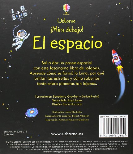 El espacio (¡Mira debajo!)