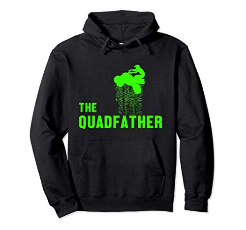 El Padrino Quad Motocross Quad Offroad ATV Motero Motorsport Sudadera con Capucha