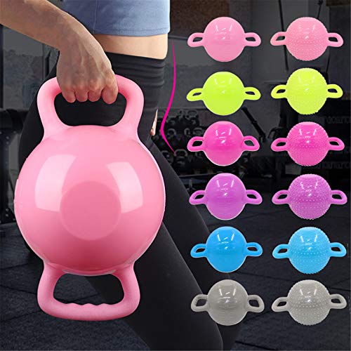 El Peso Ajustable De Kettlebell Es Adecuado para Equipos De Fitness con Mancuernas En Cuclillas para Mujeres En Casa De Yoga Fitness De hasta 12 Libras,Rojo